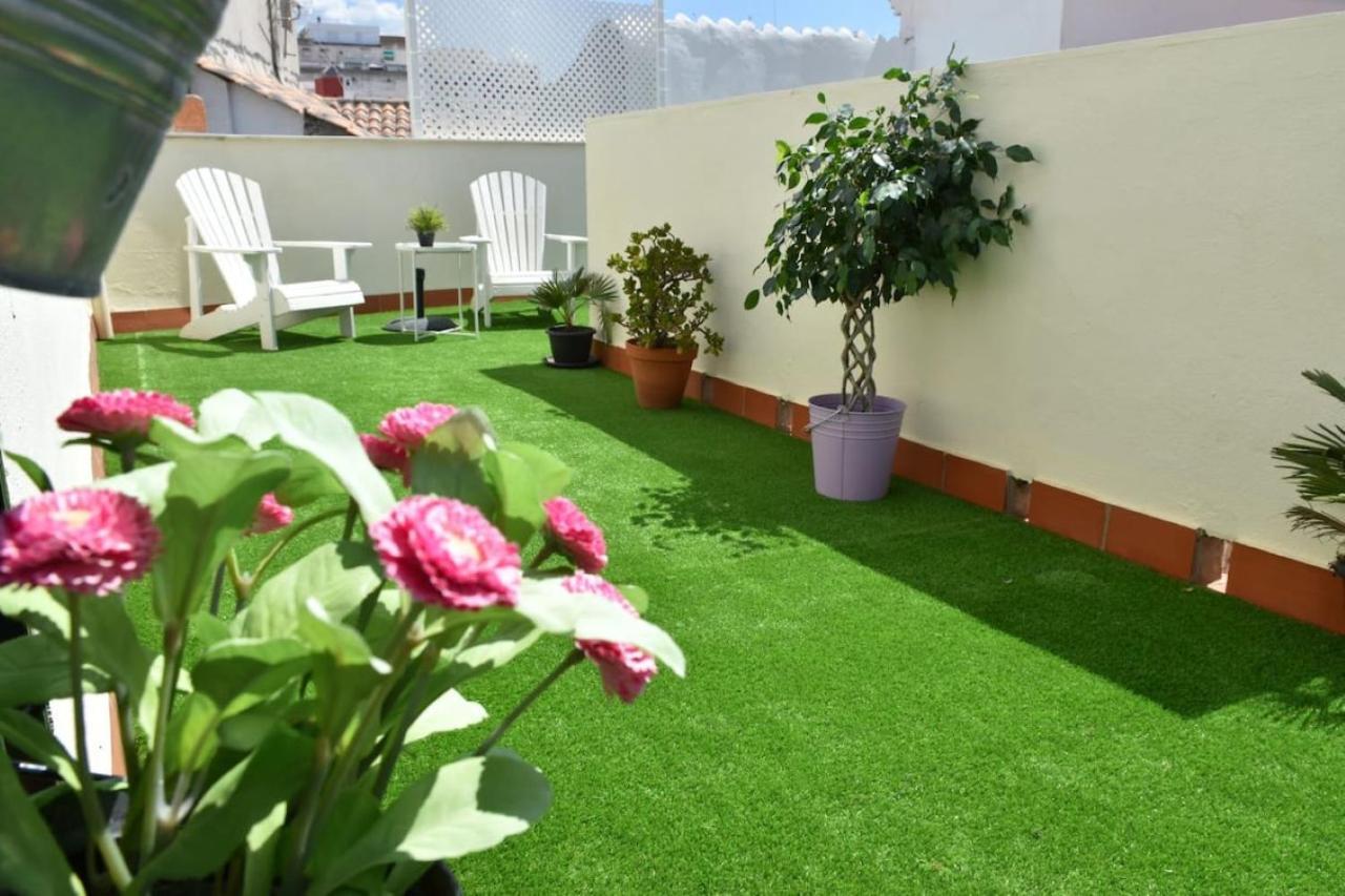 Espectacular Atico Con Solarium En Centro Historico Apartment Malaga Luaran gambar